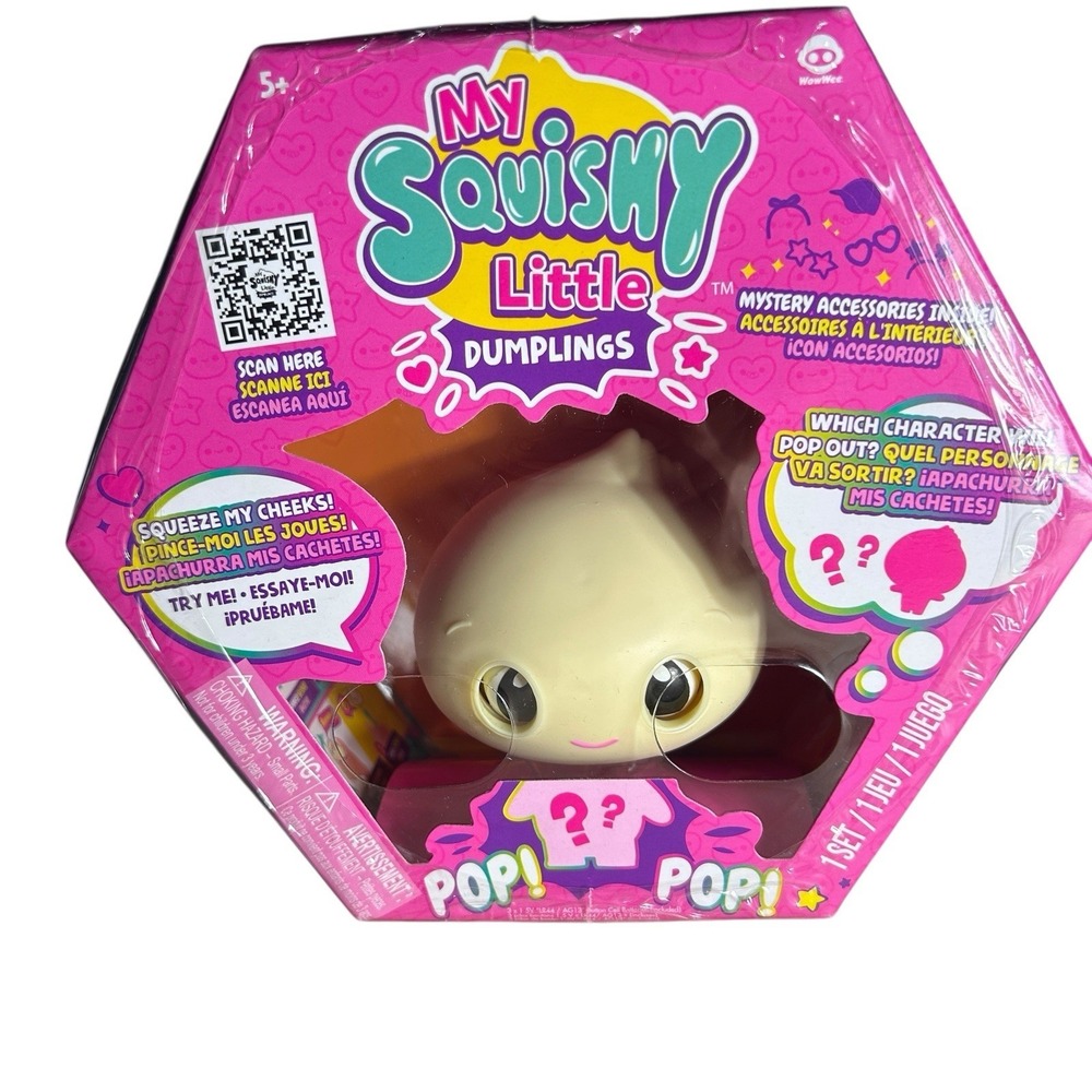 My Squishy Little Dumplings Interactive Doll With Mystery Accessories Inside NEW